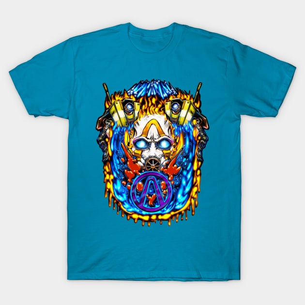 Claptrap Psycho T-Shirt by Shawnsonart